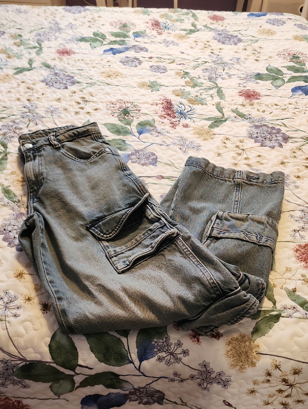 Zara Light Blue Denim Jeans